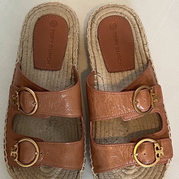 Tory Burch Double Strap Espadrille sandals - Picture 2 of 4